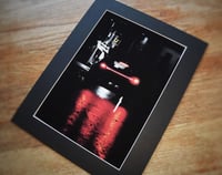 Image 3 of Crimson Night - a4 Mounted Print.