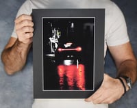 Image 1 of Crimson Night - a4 Mounted Print.