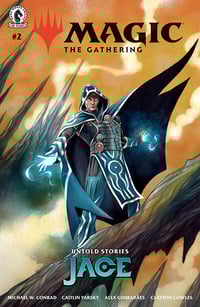 Image 2 of Magic The Gathering: Untold Stories of Jace- Original Cover Art!
