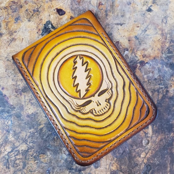 Image of ***RESERVED*** Custom for Mike V Front Loader mini wallet