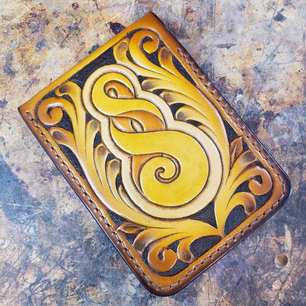 Image of ***RESERVED*** Custom for Mike V Front Loader mini wallet