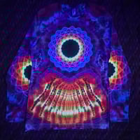Image 3 of UV Sunset Mandala & Eggs Longsleeve - XL