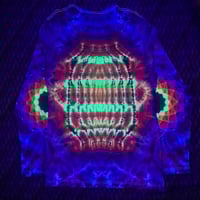 Image 4 of UV Sunset Mandala & Eggs Longsleeve - XL