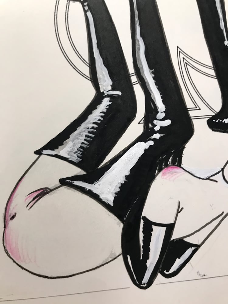 Image of 285 Loulou queen of spade