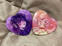 Image 1 of [ PMMM ] madohomu heart buttons