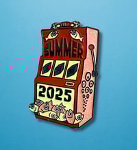 Image 1 of Phish Summer Tour 2025 Enamel Pin Red