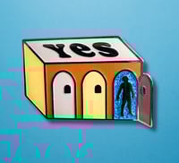 Image 1 of Khruangbin YES Enamel Pin: "Evan Finds the Third Room"