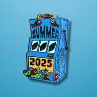 Image 1 of Phish Summer Tour 2025 Enamel Pin Blue