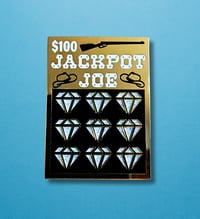 Image 1 of Shiny Gold Scratcher Enamel Pin Casino Art