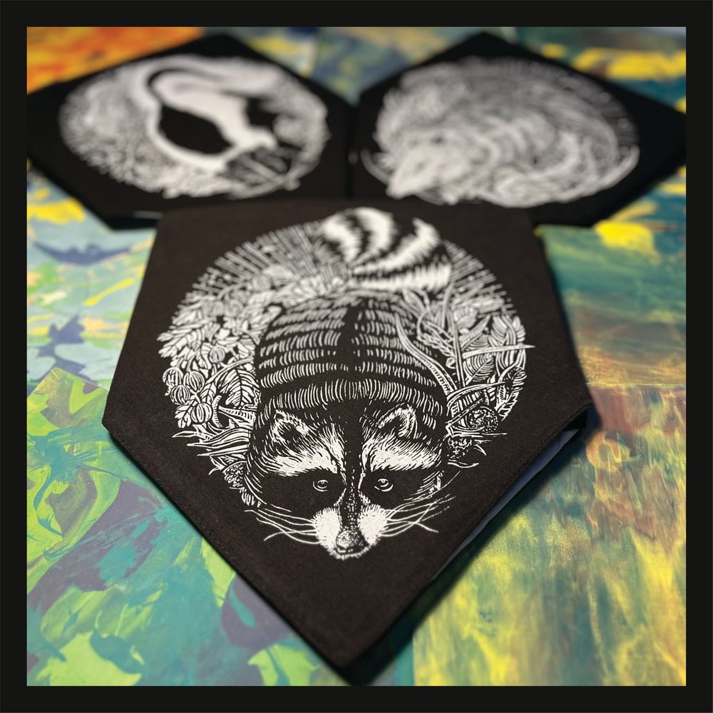 Raccoon Bandanas