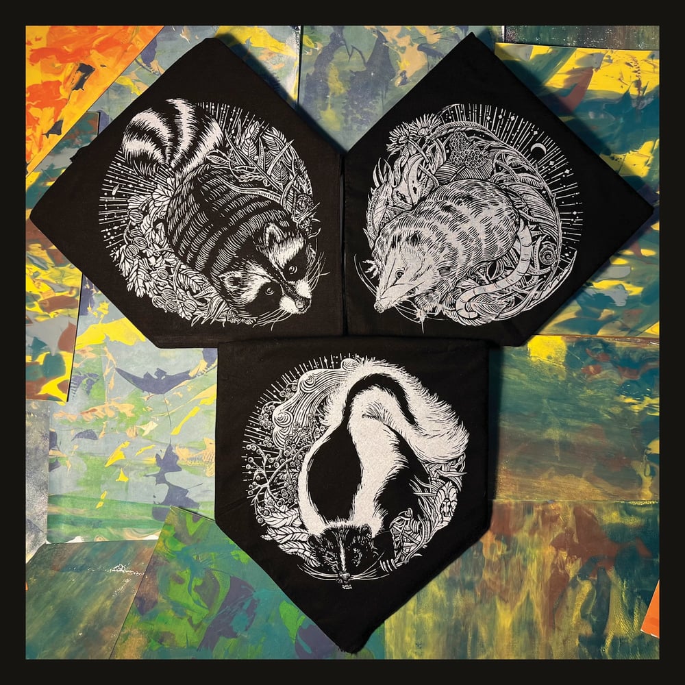 Raccoon Bandanas