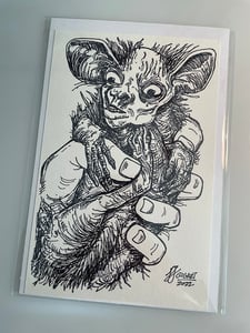 Image of Super Cutie Original Ink Drawing