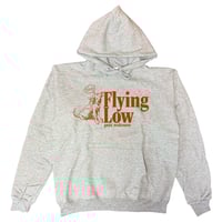 FLYING LOW PETS WELCOME HOODIE LIGHT STEEL/BRICK