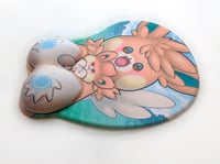 Image 2 of Pawmot and Pawmi 3D Mousepad