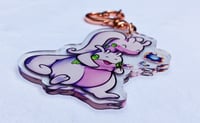 Image 4 of Goodra and Goomy Acrylic Keychain