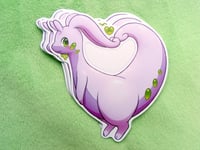 Image 3 of Goodra Heart Sticker