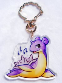 Image 3 of Lapras Acrylic Keychain