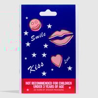 Image 1 of Not Recommended for Children Under 3 Years of Age: 25 Years of Sticker Packaging