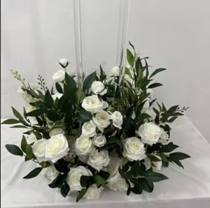 Image of Candlelabra  Base flower ,  off white  ( flower only)
