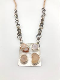 Image 2 of Pink Chalcedony necklace  