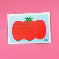 Image 1 of HAPPY TOMATO - POSTER