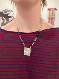 Image 4 of Pink Chalcedony necklace  