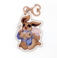 Image 5 of Eevee Acrylic Keychain (R18)