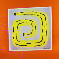 HAPPY BANANASQUARE - POSTER