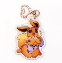 Image 4 of Eevee Acrylic Keychain (R18)