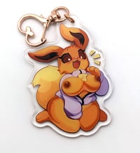 Image 2 of Eevee Acrylic Keychain (R18)
