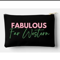 Fabulous Far Western Makeup Bag