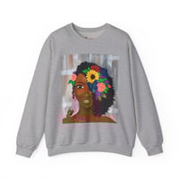Image 2 of Bloom Sweatshirt - Gray