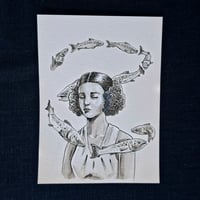 Image 23 of Original art - Oracle cards II