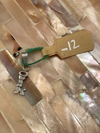 Image 2 of Dainty Sterling Silver Key Charm