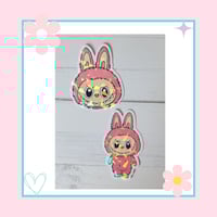 Image 2 of Labubu Waterproof Stickers