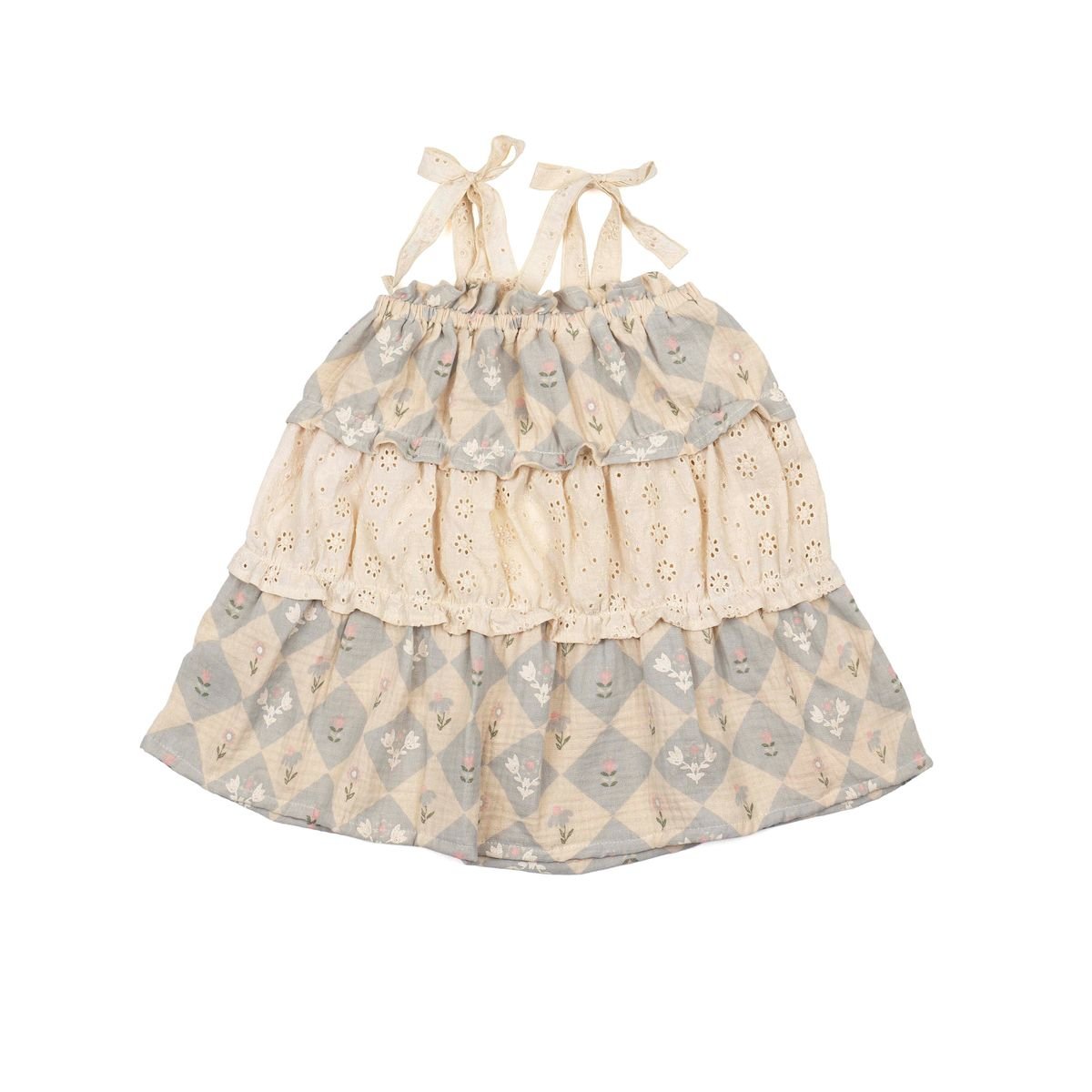 Image of Amber Dress - Dusted Blue