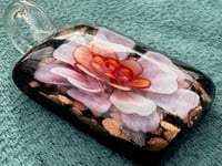 Image 1 of Glass Elegant Flower Pendant