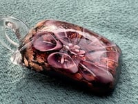 Image 1 of Glass Loopy Flower Pendant