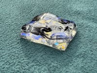 Image 2 of Glass Iridescent Swirl Pendant