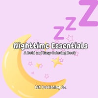 Image 1 of Nighttime Essentials : A bold and easy coloring book 
