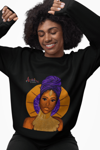 Image 1 of Royalty Sweatshirt - Black