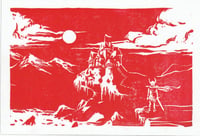 Image 2 of Castle block print