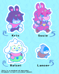 Image 2 of BUNNYRUNE Stickers