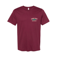 Image 1 of Burgundy Logo Tee