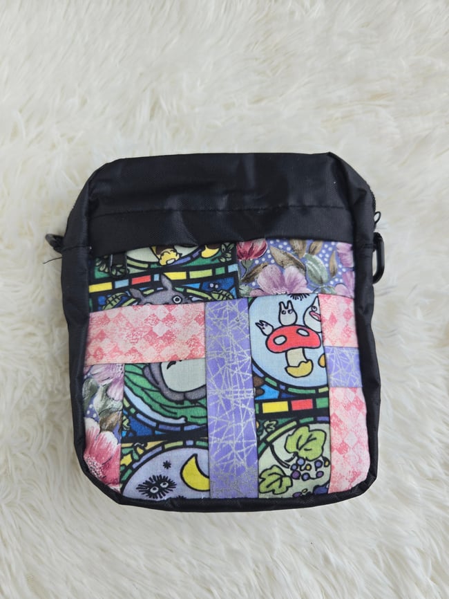 Spirited Away Studio Ghibli Patchwork Crossbody Bag