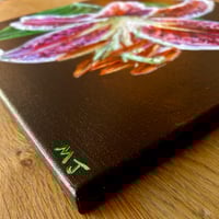 Image 3 of Something About Your Love (Lily) Painting w/Lyrics