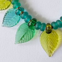 Image 3 of Leaf Necklace with Copper