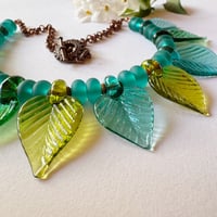Image 7 of Leaf Necklace with Copper