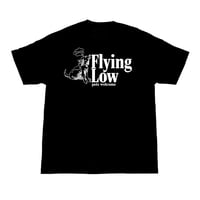 FLYING LOW PETS WELCOME T-SHIRT BLACK/WHITE