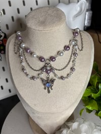 Image 1 of Purple Queen Choker Necklace 
